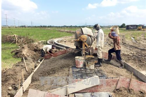 Biến đổi khí hậu: Ninh Thuận đầu tư xây dựng hệ thống thủy lợi khắc phục hạn hán, xâm nhập mặn. Ảnh: Công Thử