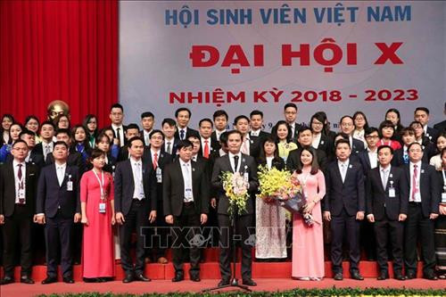 Đồng chí Bùi Quang Huy, Chủ tịch Trung ương Hội Sinh viên Việt Nam lần thứ X, nhiệm kỳ 2018 - 2023 phát biểu. Ảnh: Văn Điệp – TTXVN Đồng chí Bùi Quang Huy, Chủ tịch Trung ương Hội Sinh viên Việt Nam lần thứ X, nhiệm kỳ 2018 - 2023 phát biểu. Ảnh: Văn Điệp – TTXVN