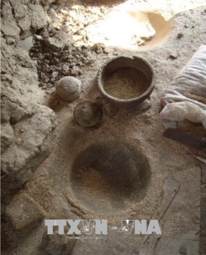 Xưởng gốm được phát hiện gần thành phố Aswan, Ai Cập. Ảnh: AFP/TTXVN Xưởng gốm được phát hiện gần thành phố Aswan, Ai Cập. Ảnh: AFP/TTXVN