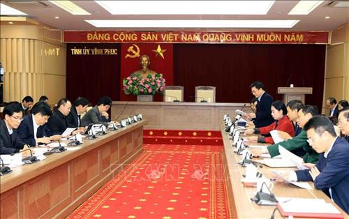 Quang cảnh buổi làm việc. Ảnh: Hoàng Hùng - TTXVN Quang cảnh buổi làm việc. Ảnh: Hoàng Hùng - TTXVN