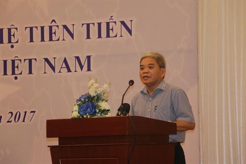 Tiến sĩ Phạm Anh Tuấn, Phó Chủ tịch Hội nghề cá Việt Nam, phát biểu khai mạc Hội nghị. Ảnh: Ngọc Thiện- TTXVN Tiến sĩ Phạm Anh Tuấn, Phó Chủ tịch Hội nghề cá Việt Nam, phát biểu khai mạc Hội nghị. Ảnh: Ngọc Thiện- TTXVN