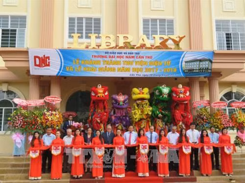 Cần Thơ: Đẩy mạnh mô hình “Doanh nghiệp trong trường học” . Ảnh: Ánh Tuyết