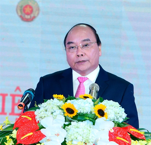 Thủ tướng Nguyễn Xuân Phúc phát biểu tại Lễ kỷ niệm. Ảnh: Thống Nhất-TTXVN Thủ tướng Nguyễn Xuân Phúc phát biểu tại Lễ kỷ niệm. Ảnh: Thống Nhất-TTXVN