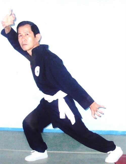 Đại võ sư Nguyễn Minh Trí biểu diễn võ quyền Đại võ sư Nguyễn Minh Trí biểu diễn võ quyền