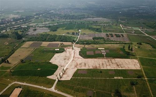 Quang cảnh của khu di tích Lương Chử ở Hàng Châu, tỉnh Chiết Giang, miền đông Trung Quốc. Ảnh: chinadaily.com.cn Quang cảnh của khu di tích Lương Chử ở Hàng Châu, tỉnh Chiết Giang, miền đông Trung Quốc. Ảnh: chinadaily.com.cn