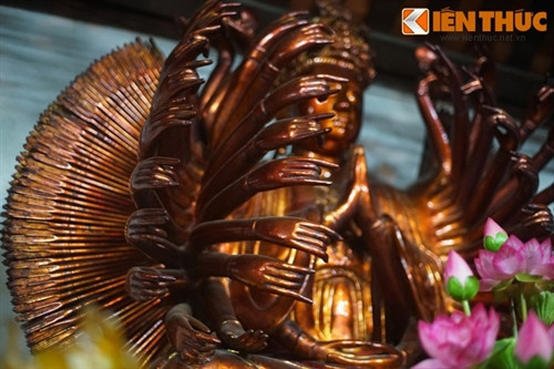 Tới chùa Đào Xuyên ngắm kiệt tác tượng Phật thiên thủ thiên nhãn cổ nhất Việt Nam ảnh 5