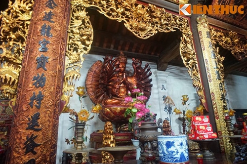 Tới chùa Đào Xuyên ngắm kiệt tác tượng Phật thiên thủ thiên nhãn cổ nhất Việt Nam ảnh 2