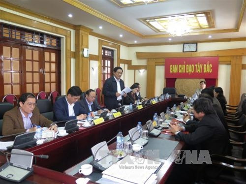 Quang cảnh buổi làm việc. Ảnh: Tuấn Anh- TTXVN Quang cảnh buổi làm việc. Ảnh: Tuấn Anh- TTXVN