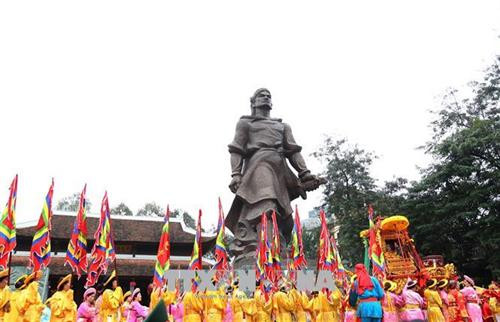 Lễ hội Gò Đống Đa, Quận Đống Đa, Thành phố Hà Nội. Ảnh: Quốc Khánh - TTXVN