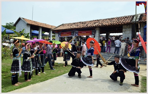 Vẻ đẹp vùng cao Tây Bắc được tái hiện tại “Ngôi nhà chung” Làng Văn hóa – Du lịch các dân tộc Việt Nam