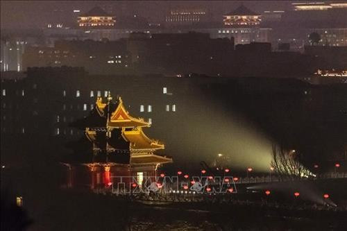 Cảnh đêm tại Tử Cấm Thành, Bắc Kinh, Trung Quốc. Ảnh: THX/ TTXVN Cảnh đêm tại Tử Cấm Thành, Bắc Kinh, Trung Quốc. Ảnh: THX/ TTXVN