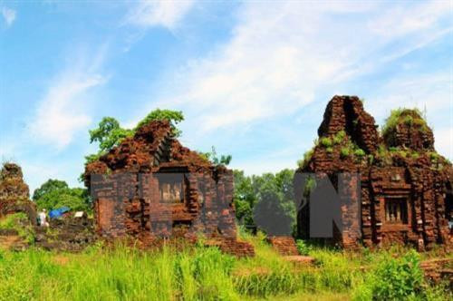 Khu di tích thánh địa Mỹ Sơn được công nhận là Di sản văn hóa thế giới. Ảnh: Thế Duyệt/TTXVN