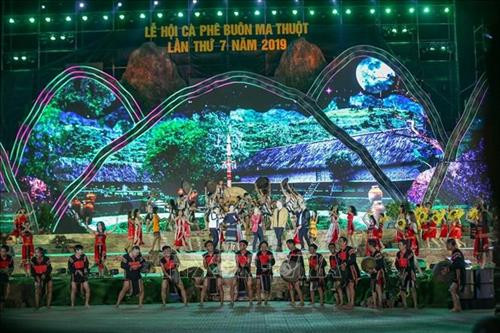 Lễ khai mạc Lễ hội Cà phê Buôn Ma Thuột lần thứ 7 năm 2019. Ảnh: Trọng Đạt - TTXVN Lễ khai mạc Lễ hội Cà phê Buôn Ma Thuột lần thứ 7 năm 2019. Ảnh: Trọng Đạt - TTXVN