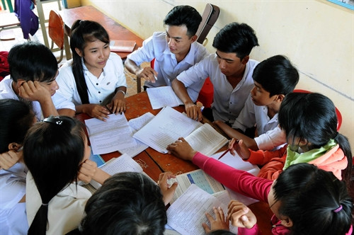 Hàng năm, các trường đều có tỉ lệ học sinh khá, giỏi đạt từ 70-80% Hàng năm, các trường đều có tỉ lệ học sinh khá, giỏi đạt từ 70-80%
