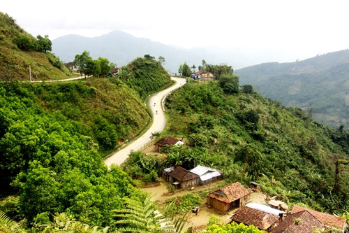 Một góc đèo Eo Chim.