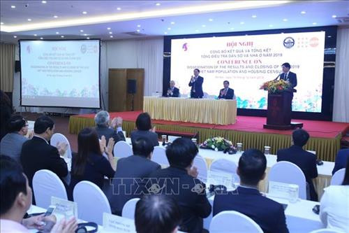 Hội nghị công bố kết quả và tổng kết tổng điều tra dân số và nhà ở năm 2019. Ảnh: Lê Danh Lam - TTXVN Hội nghị công bố kết quả và tổng kết tổng điều tra dân số và nhà ở năm 2019. Ảnh: Lê Danh Lam - TTXVN