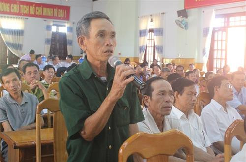Cử tri phát biểu ý kiến, kiến nghị. Nguồn ảnh: daklak.gov.vn