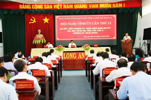 Quang cảnh Hội nghị. Nguồn: Báo Long An online