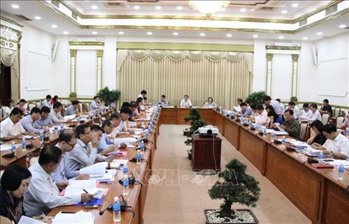 Quang cảnh buổi làm việc. Ảnh: Xuân Dự - TTXVN Quang cảnh buổi làm việc. Ảnh: Xuân Dự - TTXVN