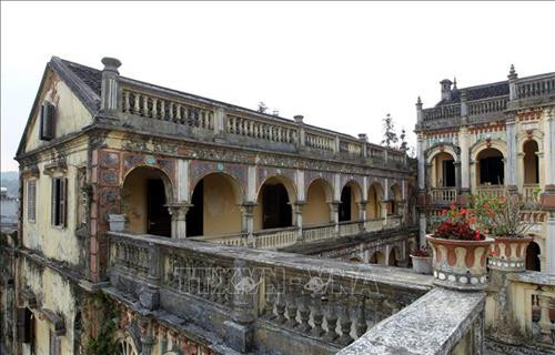 Một góc khu dinh thự Hoàng A Tưởng. Ảnh: Quốc Khánh - TTXVN