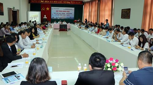 Quang cảnh hội thảo. Ảnh: Trung Hiếu-TTXVN