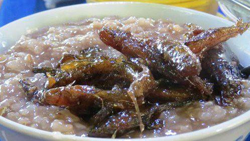 Cháo gạo đỏ cá bống thệ - món ngon của Huế Cháo gạo đỏ cá bống thệ - món ngon của Huế