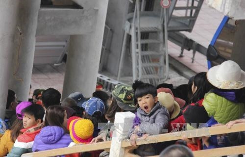 Biển người chen chúc trong ngày khánh thành chùa Ngọa Vân ảnh 2