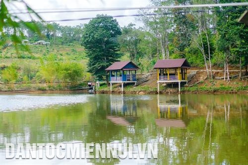 Không gian được ví là "Đà Lạt thứ hai" ở Tây Nguyên. Ảnh: Quang Thái