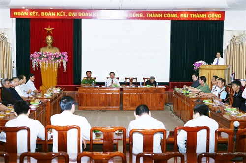 Toàn cảnh buổi tiếp. Ảnh: Nguyễn Dân-TTXVN