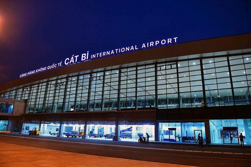 Cảng Hàng không quốc tế Cát Bi, Hải Phòng. Ảnh: Hoàng Ngọc-TTXVN Cảng Hàng không quốc tế Cát Bi, Hải Phòng. Ảnh: Hoàng Ngọc-TTXVN