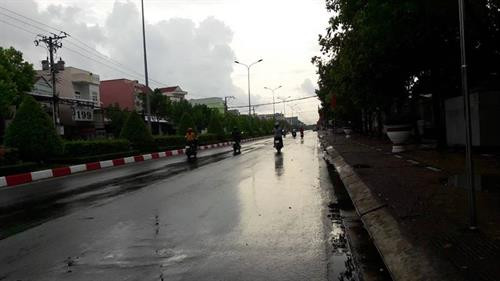 Cơn mưa "vàng" giải nhiệt cho Bạc Liêu sau những ngày tháng khô hạn. Ảnh: baophapluat.vn