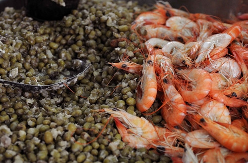 Nguyên liệu dùng để chế biến Bánh Cống.