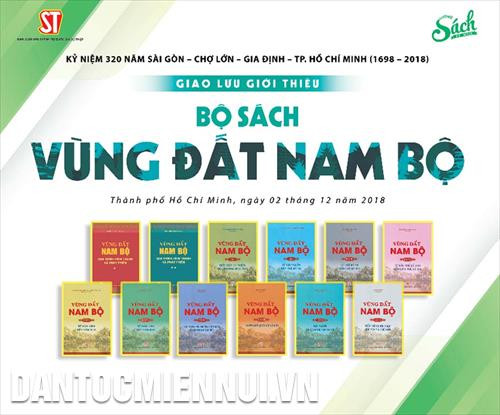 Bộ sách Vùng đất Nam Bộ gồm 2 phần: Tổng quan (2 tập) và chuyên sâu (10 tập). Trong đó, bộ Vùng đất Nam Bộ - Quá trình hình thành và phát triển (tổng quan) do GS. Phan Huy Lê làm chủ biên.