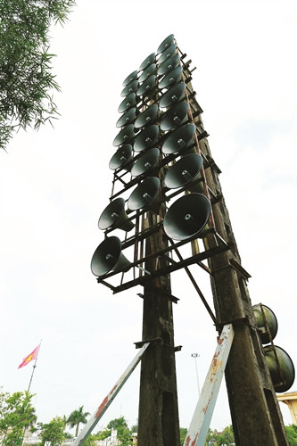 Ở đôi bờ giới tuyến đã từng diễn ra "cuộc chiến"bằng tiếng nói thông qua hệ thống loa phóng thanh