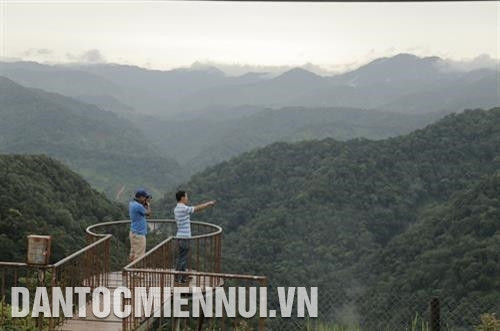 Khu du lịch Đỉnh Quế, xã Tr'hy sẽ được phát triển thành điểm du lịch thu hút du khách đến với Tây Giang.