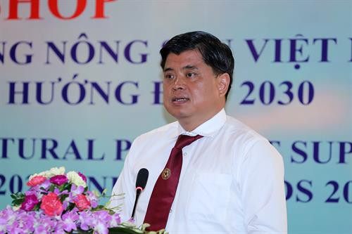 Thứ trưởng Bộ Nông nghiệp và Phát triển nông thôn Trần Thanh Nam bày tỏ mong muốn các tổ chức, doanh nghiệp chia sẻ kinh nghiệm, hỗ trợ Việt Nam cũng như thành phố Hà Nội những giải pháp trọng tâm, hiệu quả để phát triển hệ thống các trung tâm cung ứng nông sản Việt Nam hiện đại, hoạt động hiệu quả, bảo đảm sức khỏe cộng đồng, góp phần nâng cao chất lượng cuộc sống, an sinh xã hội.