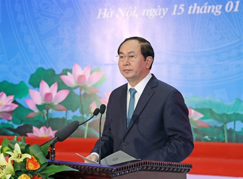 Chủ tịch nước Trần Đại Quang. Ảnh: Nhan Sáng-TTXVN Chủ tịch nước Trần Đại Quang. Ảnh: Nhan Sáng-TTXVN