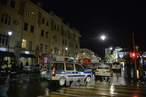 Nổ tại trung tâm Moskva khiến 3 người bị thương ảnh 1