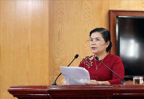 Bí thư Tỉnh Ủy tỉnh Lai Châu Giàng Páo Mỷ phát biểu khai mạc hội nghị. Ảnh: Quý Trung – TTXVN Bí thư Tỉnh Ủy tỉnh Lai Châu Giàng Páo Mỷ phát biểu khai mạc hội nghị. Ảnh: Quý Trung – TTXVN