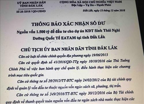 Văn bản giả mạo văn bản của Chủ tịch Ủy ban Nhân dân tỉnh Đắk Lắk. Ảnh: Phạm Cường-TTXVN Văn bản giả mạo văn bản của Chủ tịch Ủy ban Nhân dân tỉnh Đắk Lắk. Ảnh: Phạm Cường-TTXVN