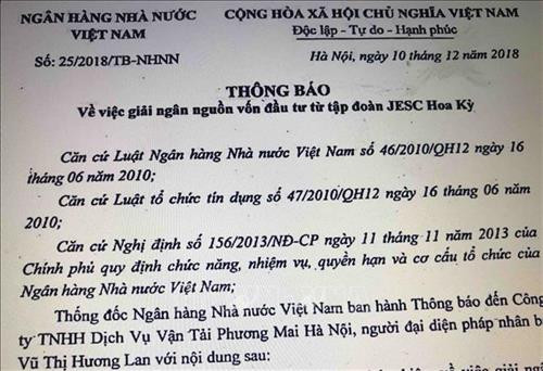 Văn bản giả mạo văn bản của Ngân hàng Nhà nước Việt Nam. Ảnh: Phạm Cường-TTXVN Văn bản giả mạo văn bản của Ngân hàng Nhà nước Việt Nam. Ảnh: Phạm Cường-TTXVN