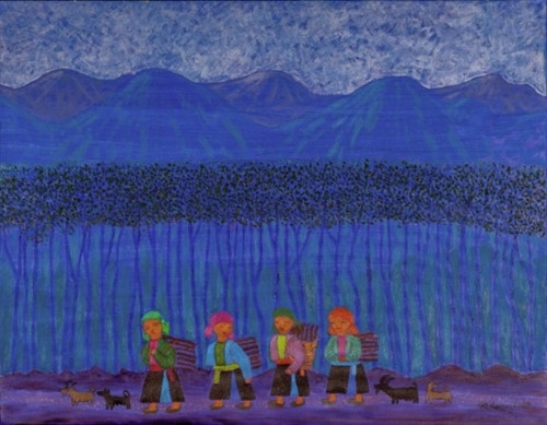 Triển lãm và bán đấu giá tác phẩm mỹ thuật ủng hộ phục dựng nhà Lang ảnh 5