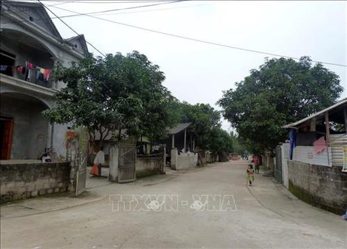 Thôn Mỹ Hoa, xã Mỹ Bằng, huyện Yên Sơn (Tuyên Quang) đang đổi thay từng ngày. Ảnh: Quang Đán - TTXVN Thôn Mỹ Hoa, xã Mỹ Bằng, huyện Yên Sơn (Tuyên Quang) đang đổi thay từng ngày. Ảnh: Quang Đán - TTXVN