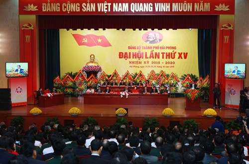Quang cảnh Đại hội, sáng 22/10. Ảnh: Lâm Khánh – TTXVN Quang cảnh Đại hội, sáng 22/10. Ảnh: Lâm Khánh – TTXVN