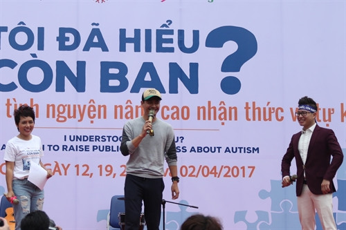 2 MC nổi tiếng là Phan Anh và Lê Anh cũng tham dự chương trình. Ảnh: Quốc Đỉnh