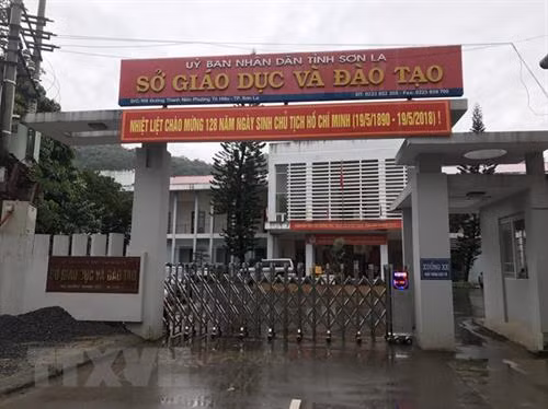 Sở Giáo dục và Đào tạo tỉnh Sơn La. Ảnh: Hữu Quyết - TTXVN