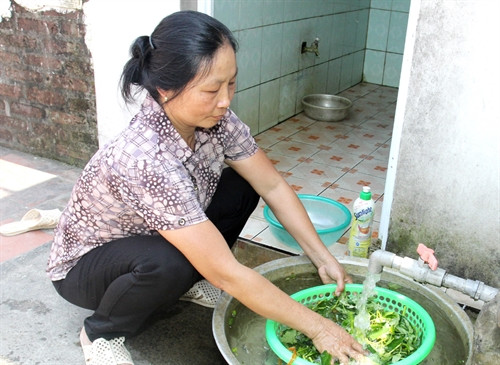 Chương trình tín dụng nước sạch và vệ sinh môi trường nông thôn triển khai ở Bắc Ninh và nhiều địa phương trong cả nước đã góp phần nâng cao tỷ lệ người dân được sử dụng nước sạch, nâng cao chất lượng cuộc sống.