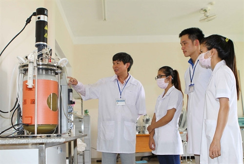 Nghiên cứu khoa học tại trường đại học Tây Nguyên.Ảnh: TTXVN Nghiên cứu khoa học tại trường đại học Tây Nguyên.Ảnh: TTXVN