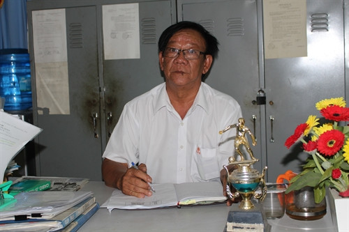 Ông Trần Văn Hên, Chủ tịch Công đoàn Công ty TNHH may mặc Quảng Việt