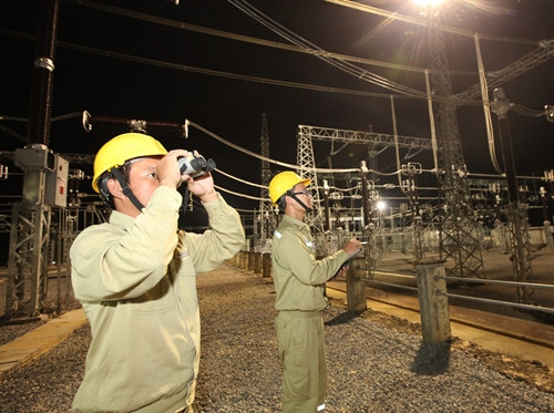 Một góc trạm biến áp 500kV Sơn La. Ảnh: Ngọc Hà - TTXVN. Một góc trạm biến áp 500kV Sơn La. Ảnh: Ngọc Hà - TTXVN.